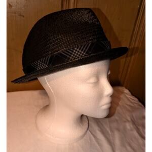 O'neill Fedora Men's Black paper Wicker hat Size L / XL